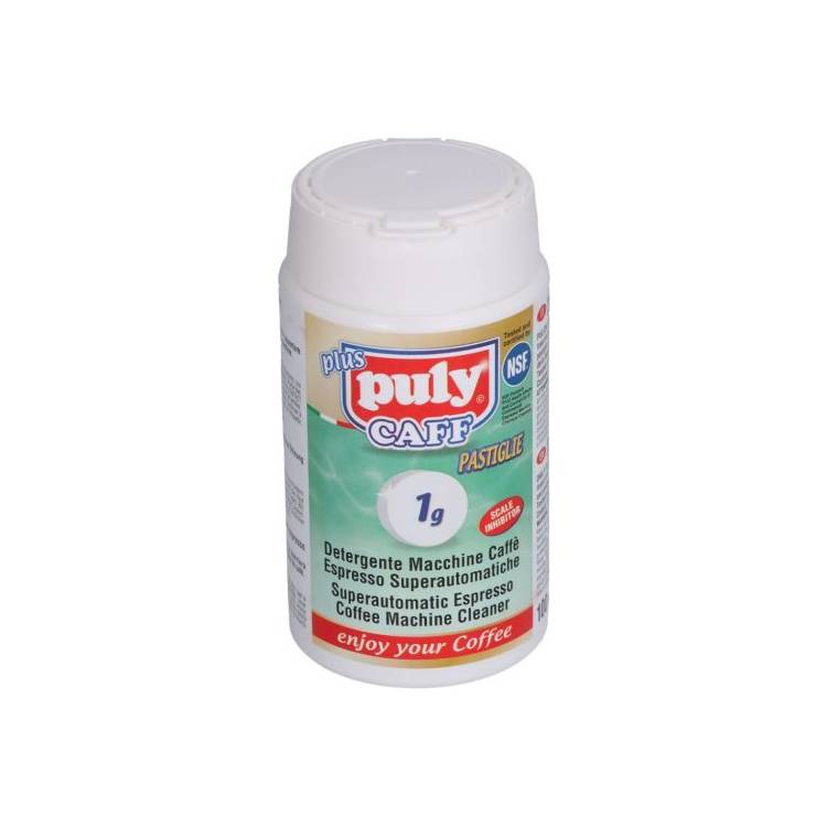 PULY CAFF PLUS | REINIGUNGSTABLETTEN | a 1,0 GRAMM | FÜR HAUSHALT KAFFEEVOLLAUTOMATEN