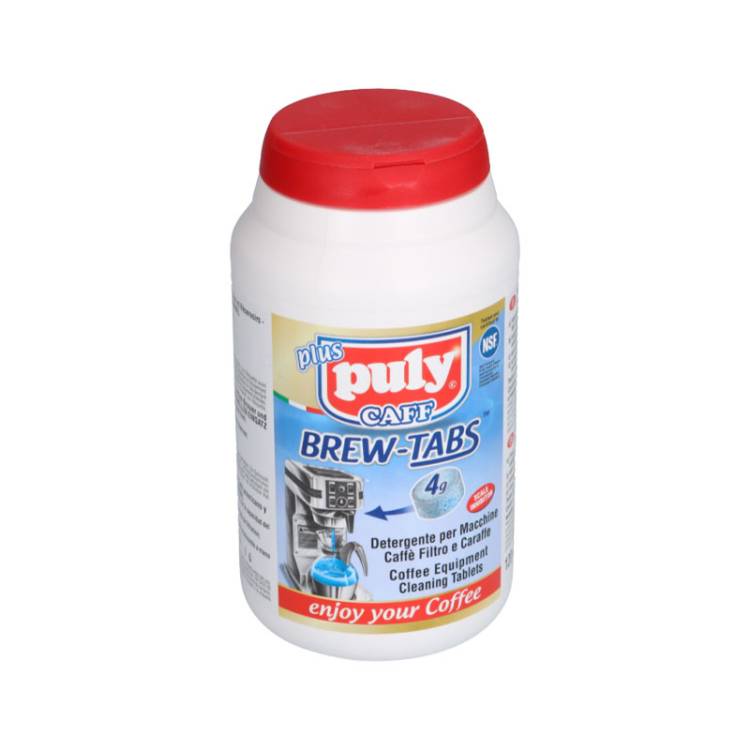 PULY CAFF BREW-TABS | REINIGUNGSTABLETTEN | a 4,0 GRAMM | FÜR FILTER-KAFFEEMASCHINEN