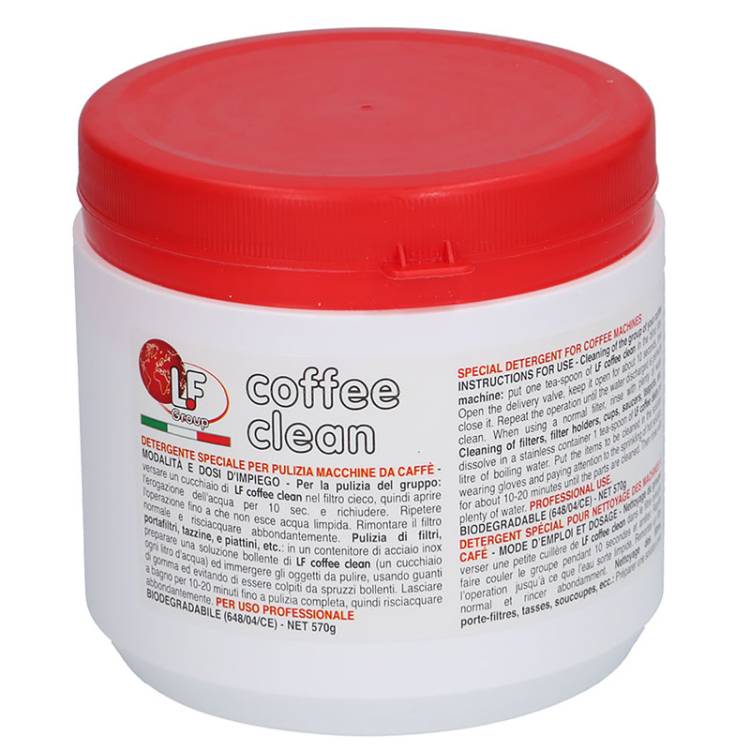 COFFEE CLEAN | KAFFEEFETTLÖSER IN PULVERFORM | DOSE A 570 GRAMM