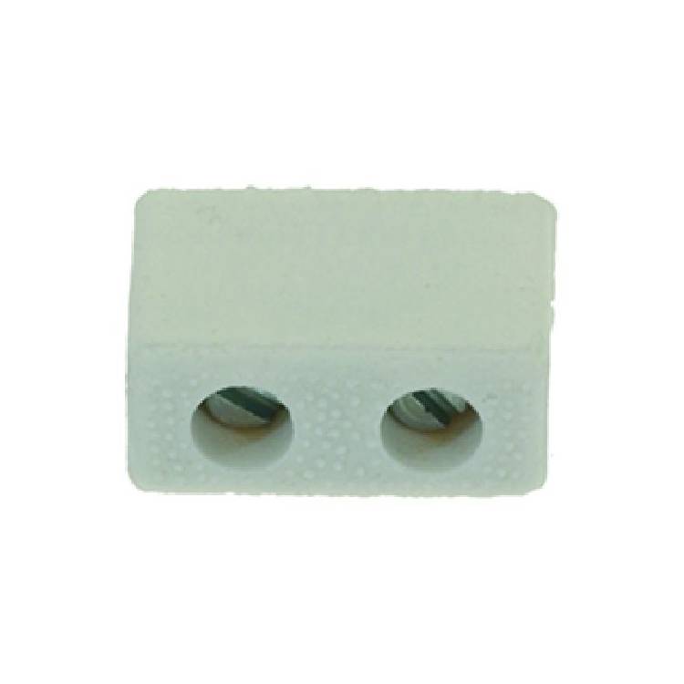 Produktbild von Keramik-Anschlussklemme 3-Wege 8-Loch – Hitzebeständig Bis 800°C, 380V/25A – Für Elektro- Und Heizanwendungen (47x27,5x19,5 Mm)