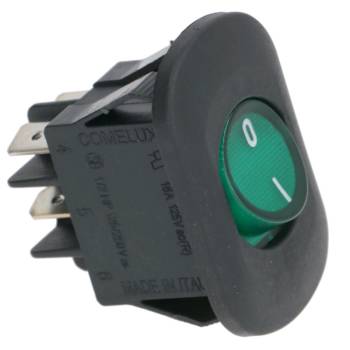 DRUCKSCHALTER | ZWEIPOLIG | GRÜN 16A 250V