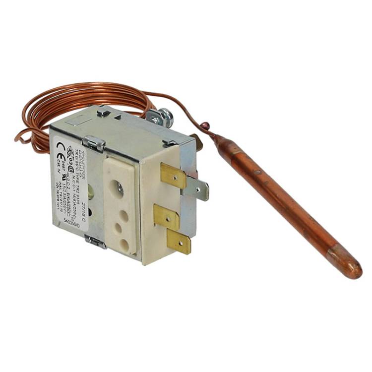 THERMOSTAT TR2 0 -90°C - 1CO - 16A  | FÜHLER  ø 6,5mm - LÄNGE 95 mm | FÜR ASTORIA CMA CK - CKE - CKX - CKXE - SIBILLA - FÜR WEGA POLARIS - VENUS