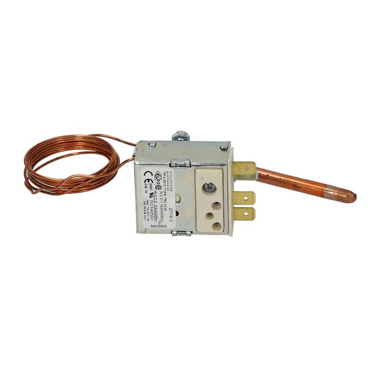 THERMOSTAT TR2 0 -90°C - 1CO - 16A  | FÜHLER  ø 6,5mm - LÄNGE 95 mm | FÜR ASTORIA CMA CK - CKE - CKX - CKXE - SIBILLA - FÜR WEGA POLARIS - VENUS