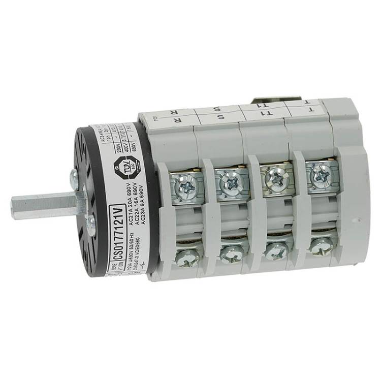 HAUPTSCHALTER | BREMAS - SERIE A1700 | 600V - 20A  | FÜR LA CIMBALI - FÜR FAEMA *** MODELLE SIEHE TABELLE ***