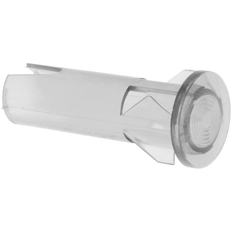 EINSTECKFASSUNG SIGNALLAMPE 10 mm KLAR
