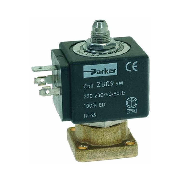 MAGNETVENTIL | 3 WEGE  MIT FLANSCHPLATTE | PARKER VR128 | ZB09 - 230V~  | FÜR *** MODELLE SIEHE TABELLE ***