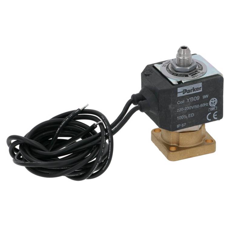 MAGNETVENTIL | 3 WEGE | FLANSCHPLATTE | PARKER VR128 - Y09 - 230V~ | *** MODELLE SIEHE TABELLE ***