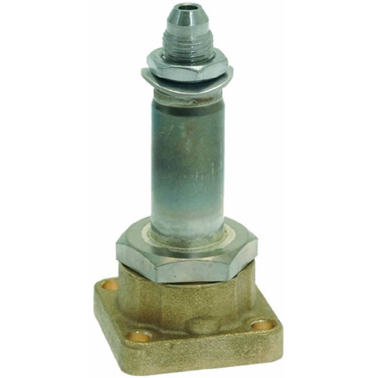 MAGNETVENTIL KÖRPER | 3-WEGE | SCEM / PARKER TYP VE128IR | MIT FLANSCHPLATTE- OHNE SPULE FÜR *** MODELLE SIEHE TABELLE ***