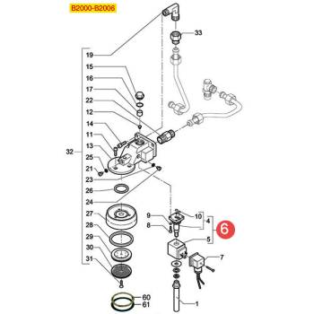 MAGNETVENTIL | 3 WEGE | 230V~ | SIRAI L334C18C | BEZZERA...