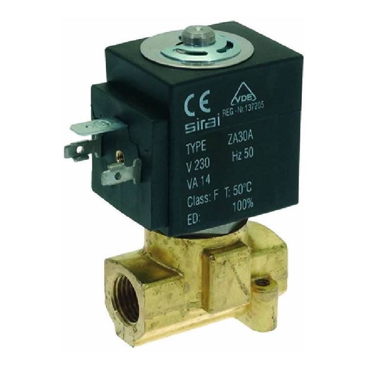 MAGNETVENTIL | 2 WEGE | SIRAI L121 | 230V~ | 1/4 x1/4" | LA SPAZIALE