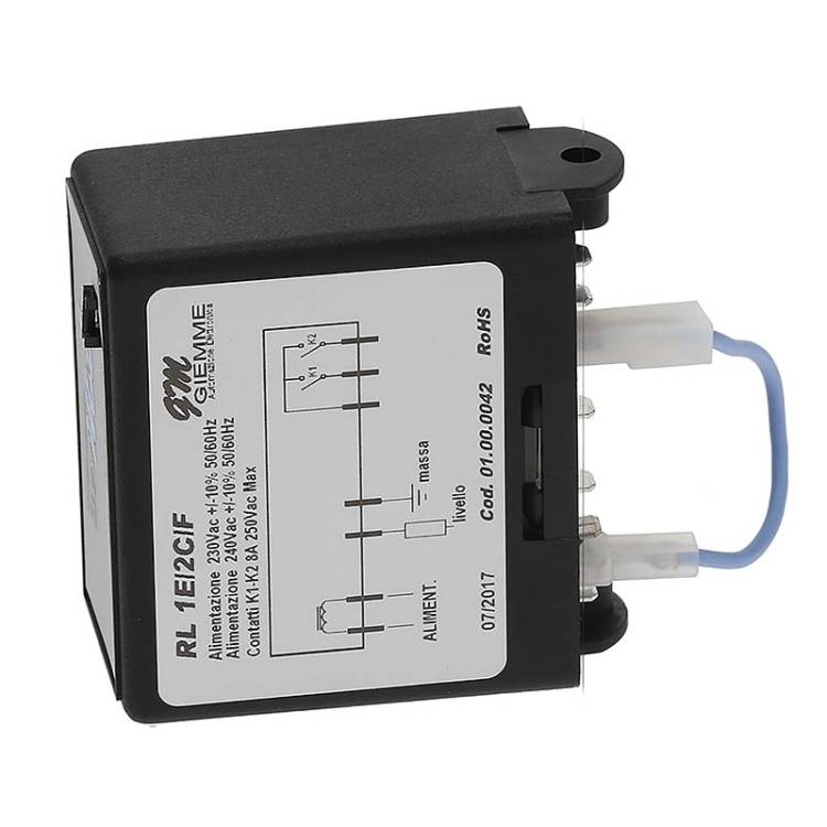 NIVEAUREGLER | GIEMME RL/1E/2C/F - Code 01.00.0042 | 230/240V~ | FÜR ASTORIA CMA  - MCE - WEGA *** MODELLE SIEHE TABELLE ***