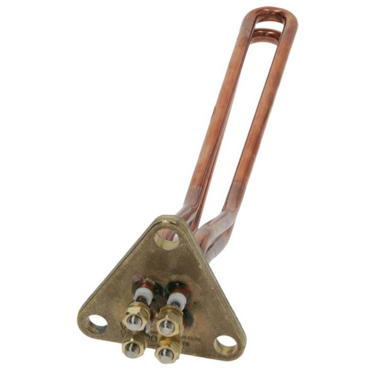 HEIZKÖRPER | DREIECK-FLANSCH |  3000W - 230V ~ | FÜR BIANCHI - BRASILIA - ECM MILANO - EXPOBAR - LAVAZZA - SAB ITALIA *** MODELLE SIEHE TABELLE ***