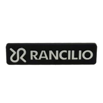 FIRMENSCHILD - HERSTELLERLOGO "RANCILIO" | 70x18 mm | FÜR RANCILIO MISS SILVIA  - RANCILIO ROCKY