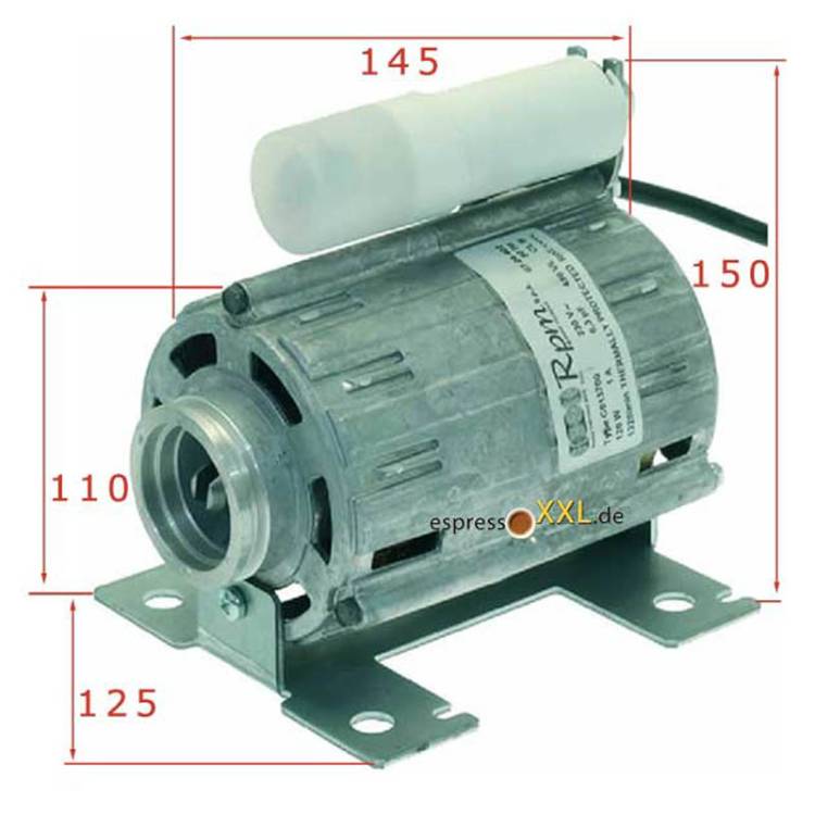 MOTOR RPM C0137.80 | 230V~ - 120W | FÜR BEZZERA - RENEKA *** MODELLE SIEHE TABELLE ***