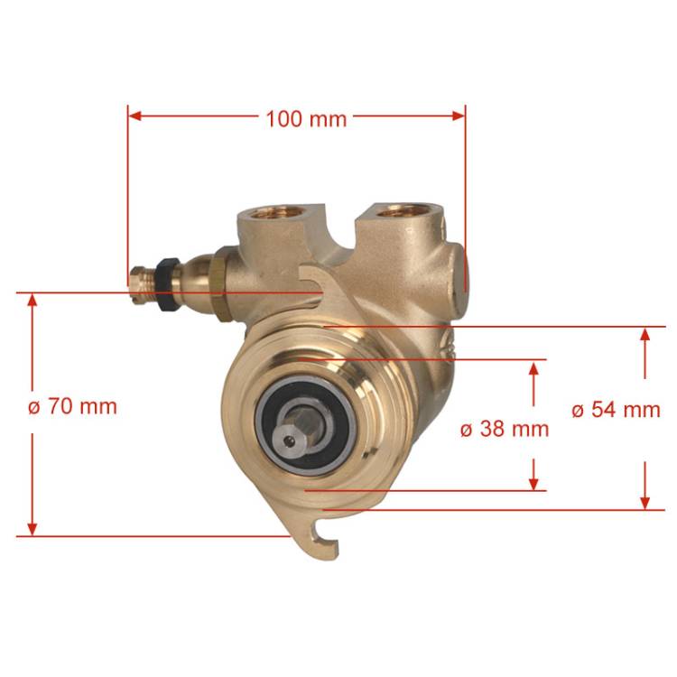ROTATIONSPUMPE | ROTOFLOW - FA204 FLUID-O-TECH | 3/8" NPT | 150 LITER/H | FÜR *** MODELLE SIEHE TABELLE ***