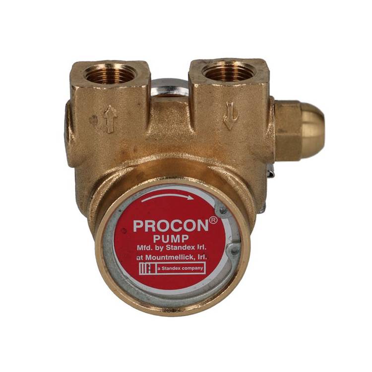 PROCON Pumpenkopf für Kaffeemaschine mit Filter Länge 82mm Achse 4,8x11mm 3//8/"