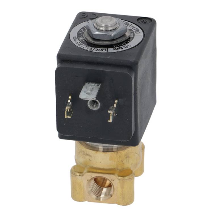 MAGNETVENTIL | 2 WEGE | LUCIFER | 1/8x1/8" - 24V~ | FÜR LA CIMBALI M24 - M24SELECT | FÜR  FAEMA E61 JUBILE - E61 LEGEND - EMBLEMA A - EMBLEMA S