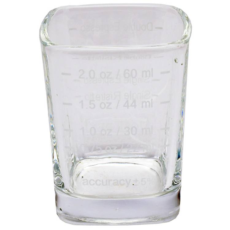 SHOT-GLAS - ESPRESSOTEST-GLAS | MIT SIEBDRUCK 22 - 30 - 44 - 60 ml | VON JOE FREX