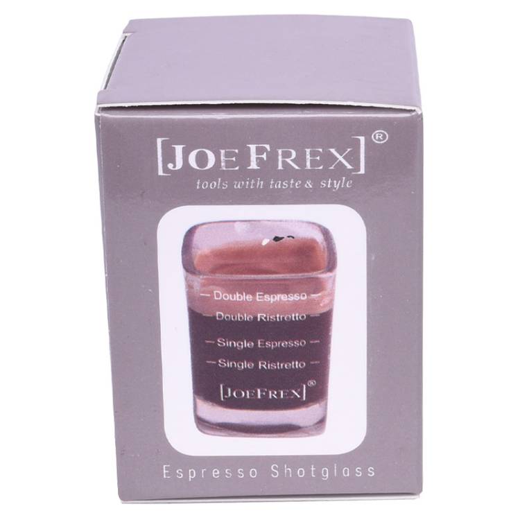 SHOT-GLAS - ESPRESSOTEST-GLAS | MIT SIEBDRUCK 22 - 30 - 44 - 60 ml | VON JOE FREX