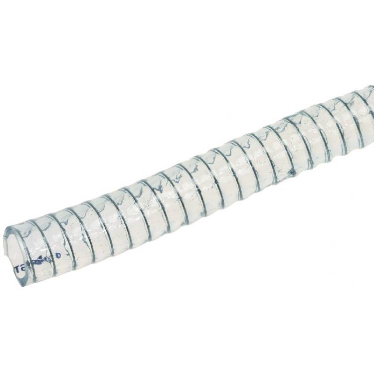 ABLAUFSCHLAUCH DRAHTVERSTÄRKT ELISPIR | ø 18x25 mm - LÄNGE 5M ROLLE