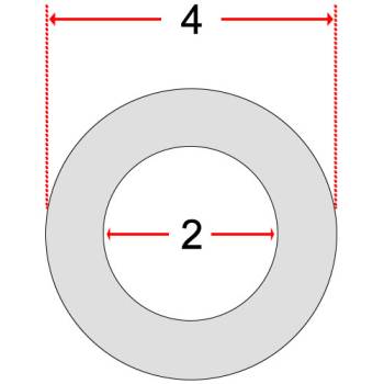 STECK-SCHLAUCH PTFE | ø 2x4 mm | PREIS PER METER | FÜR UNIVERSELLE ANWENDUNG