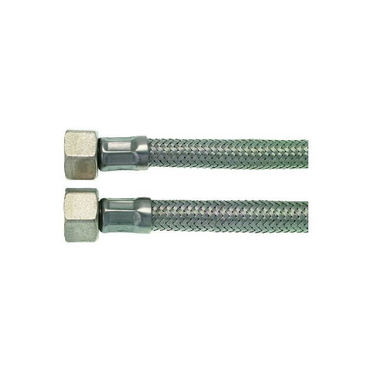 METALL-FLEXSCHLAUCH | LÄNGE 500 mm | 3/8"IG - 3/8"IG | KONISCH DICHTEND | BEIDSEITIG GERADE