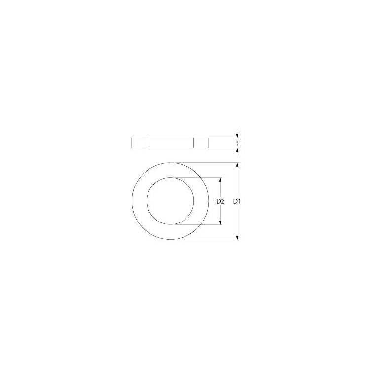 DICHTUNG KESSEL | ø 103x88mm - HÖHE 1,5mm | FÜR RANCILIO L4 - L6 - L7