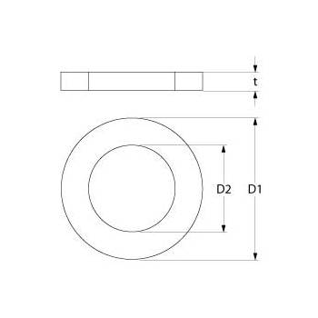 DICHTUNG KESSEL | ø 103x88mm - HÖHE 1,5mm | FÜR RANCILIO L4 - L6 - L7