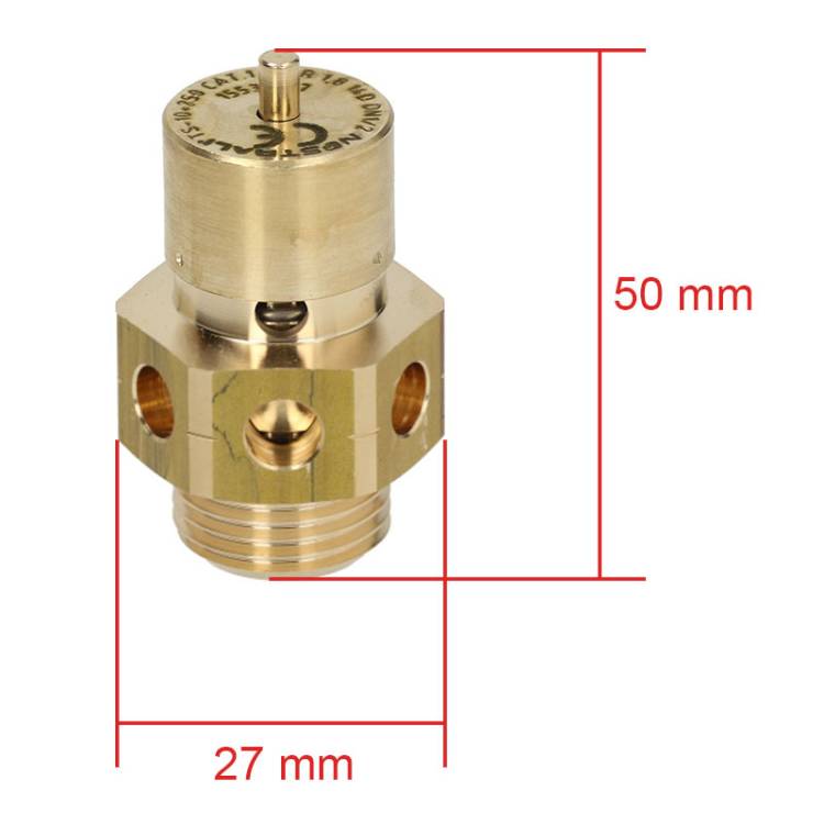 SICHERHEITSVENTIL | 1,8 bar | 1/2" | FÜR BEZZERA - RANCILIO - LA SPAZIALE *** MODELLE SIEHE TABELLE ***