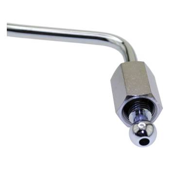 DAMPFROHR | VERCHROMT | 3/8" - ø  8 mm - HÖHE 190 mm | FÜR LA SAN MARCO 85 - LEVA
