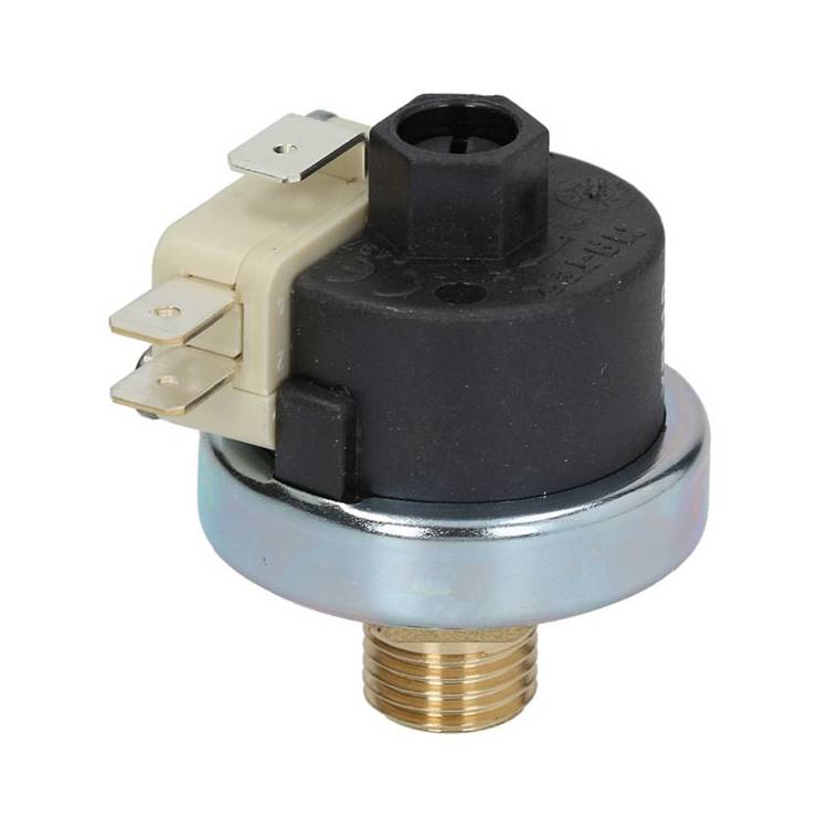 Produktbild von Pressostat 1/4 Zoll – 1,1 Bar Voreingestellt, Druckbereich 0,5–1,5 Bar, 21 A, 250 V, 125 °C, ø 38 Mm – Für Steuerungen & Schaltungen