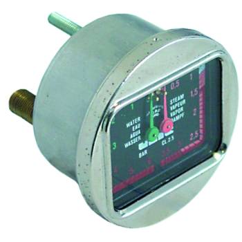 MANOMETER DOPPELSKALA | 60mm | 1/8 | 3,5.-6.BAR | UNIC