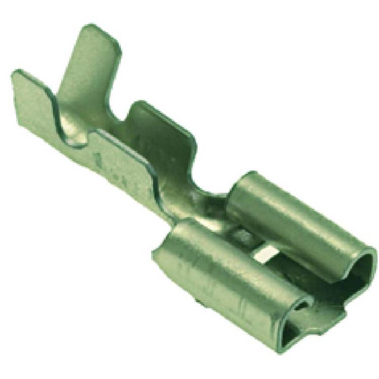 FLACHSTECKHÜLSE - FASTONSTECKER  | 6,3mm | 1-2,5mm² | *** FÜR UNIVERSELLE ANWENDUNG ***