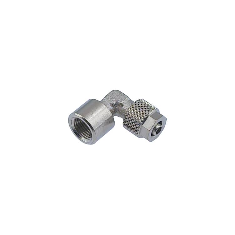 CK-SCHLAUCHVERSCHRAUBUNG | WINKEL | 1/8" INNENGEWINDE - FÜR SCHLAUCH ø 6x4 mm