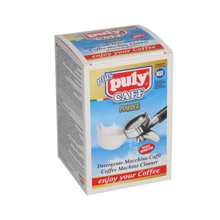 PULY CAFF PLUS | KAFFEEFETTLÖSER PULVERFORM | NSF | PORTIONSBEUTEL a 20gr