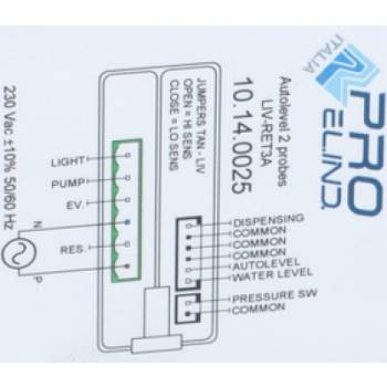 ELEKTRONIK-STEUERUNG | PRO.EL.IND - LIV-RET3A - 10.14.0025 - A190004524 | 230V~ | FÜR ROCKET ESPRESSO CELLINI - GIOTTO EVOLUZIONE