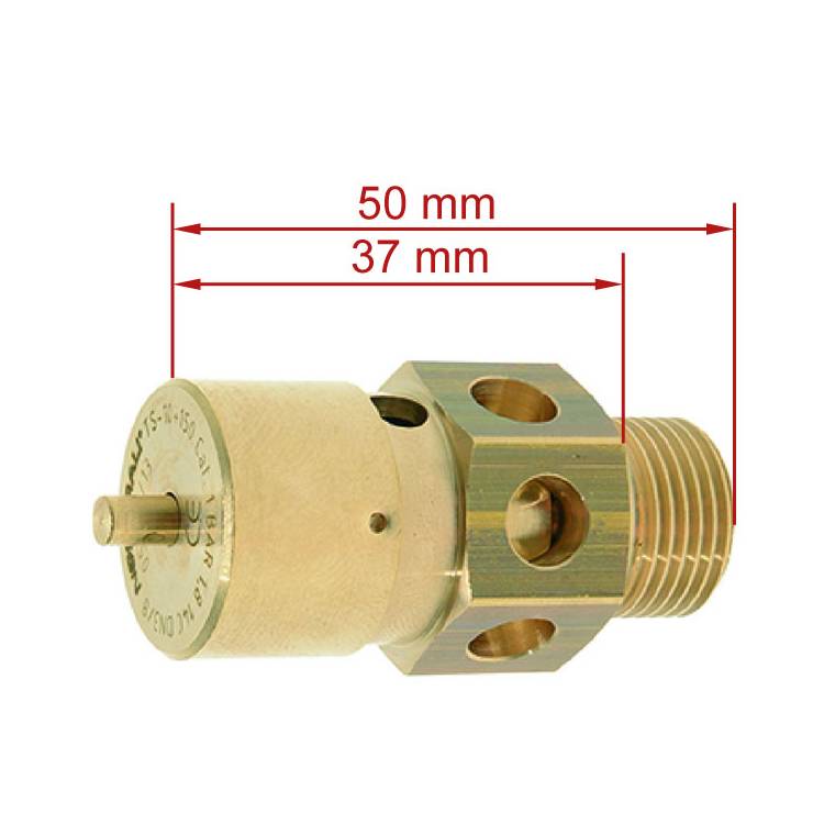 SICHERHEITSVENTIL | 1,8 BAR | VERPLOMBT | 3/8" | FÜR ECM MILANO - FÜR ECM MANUFACTURE