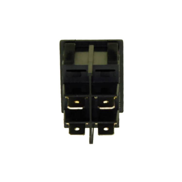 WIPPENSCHSCHALTER | MIT ROTER LED | 30 x22 mm | 2NO - 230V 16A | FÜR LELIT PL040/041