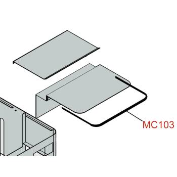 DICHTUNG ZU TASSENABDECKUNG| LELIT PL040 - PL040 - PL041EM - PL041TEM - PL041 PLUST