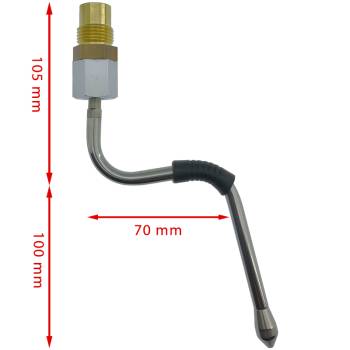 DAMPFROHR - AUFSCHÄUMROHR | FÜR LELIT PL41 - PL042 - PL81T - PL82T - PL91T