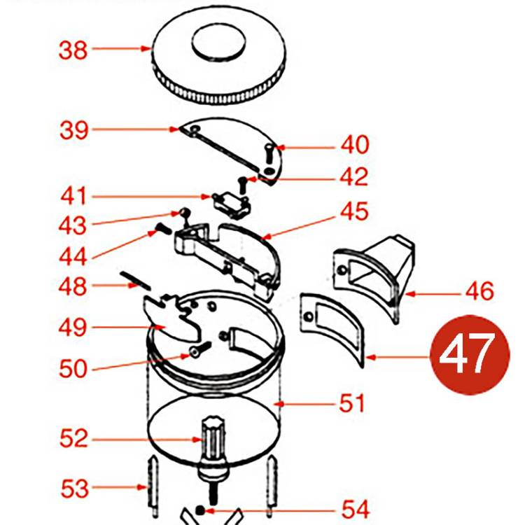 DICHTUNG DOSIERBEHÄLTER - LA SAN MARCO