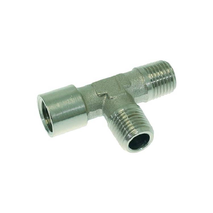 T-VERSCHRAUBUNG - T-STÜCK | 1/4"I x 1/4"A x 1/4"A | FÜR BIANCHI - SIMONELLI - VICTORIA ARDUINO - UNIVERSELLE ANWENDUNG