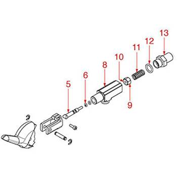 DAMPF-/ WASSERHAHN | 3/8" | FÜR NUOVA SIMONELLI APPIA - APPIA COMPACT - AURELIA - MAC CUP - MAC2000 - PREMIER - PREMIER MAXI - PROGRAM VIP