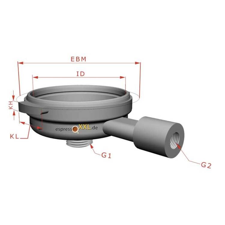 SIEBTRÄGER FÜR KAFFEEMASCHINEN SAN MARCO