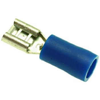 KABELSCHUHE BLAU INNENG. 4,8x0,8 mm 100