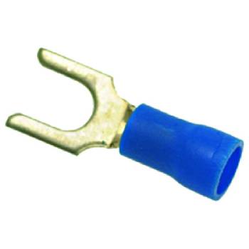 KABELSCH.GABELFÖRMIG BLAU ø 5 mm 100 ST
