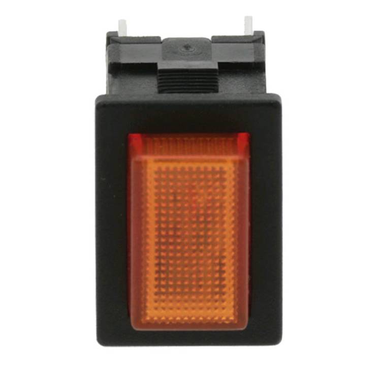 DRUCKSCHALTER | 19x13 mm | 250V~ - 15A | FARBE ORANGE | FÜR RANCILIO EPOCA - FÜR UNIVERSELLE ANWENDUNG
