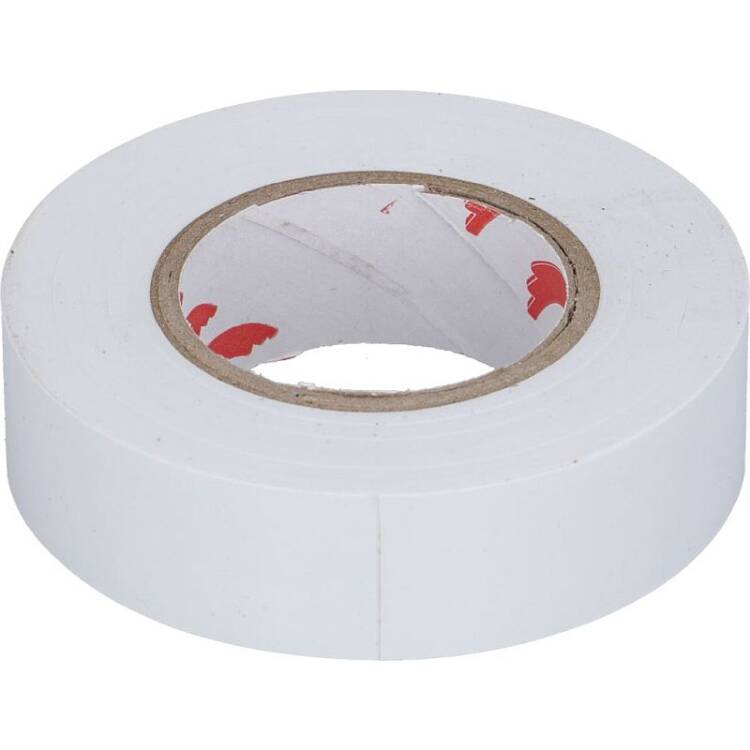 ISOLIERBAND | WEISS | AUS PVC | ROLLE a 20 m