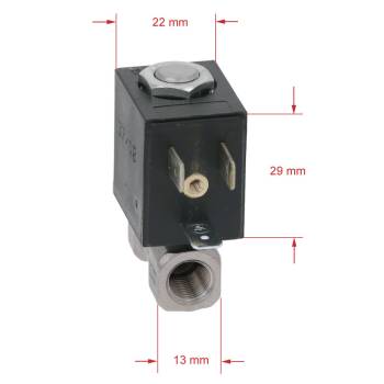 Magnetventil offen 2N50-M NO DN50 2 Zoll 230V 24V 12V
