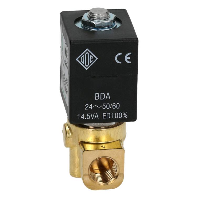 MAGNETVENTIL | ODE 21A22K1V55 | 2-WEGE | 1/4"x1/4" | 24V~ - 8W | FÜR LA SPAZIALE SELETRONPLUS-S3